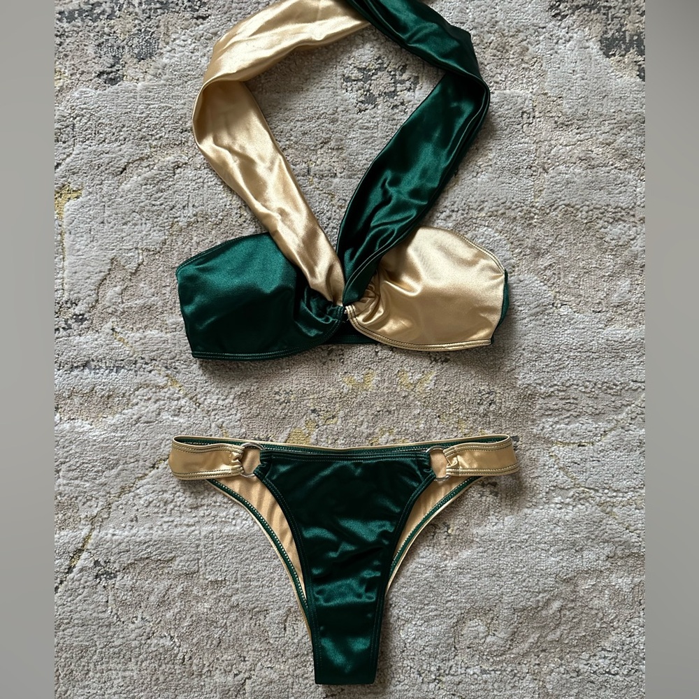 Gold Emerald Bikini - New